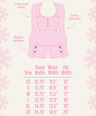 Mistletoe Onesie in Pink