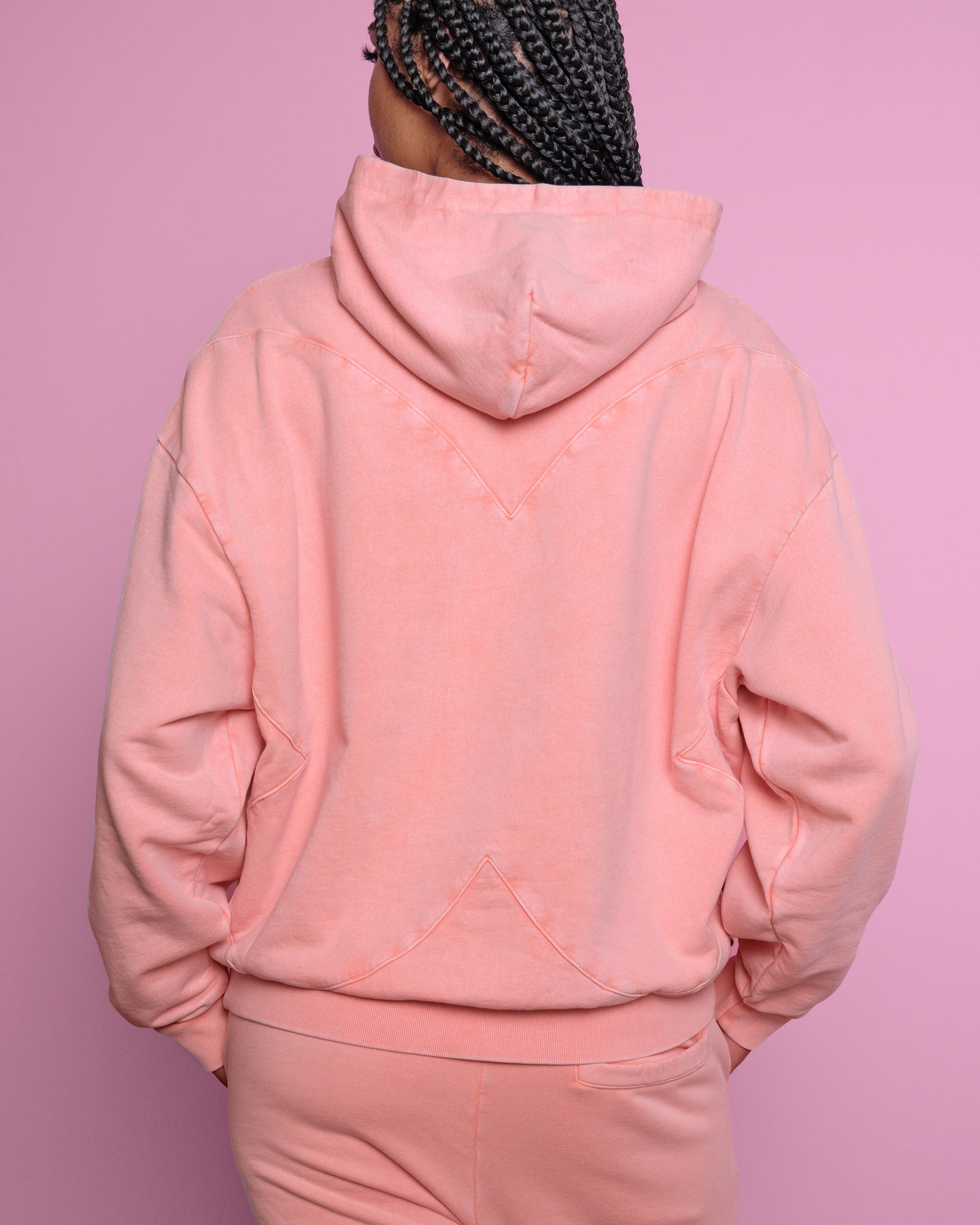 Butterfly Hoodie in Peach