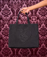 Reversible Tote Bag in Black