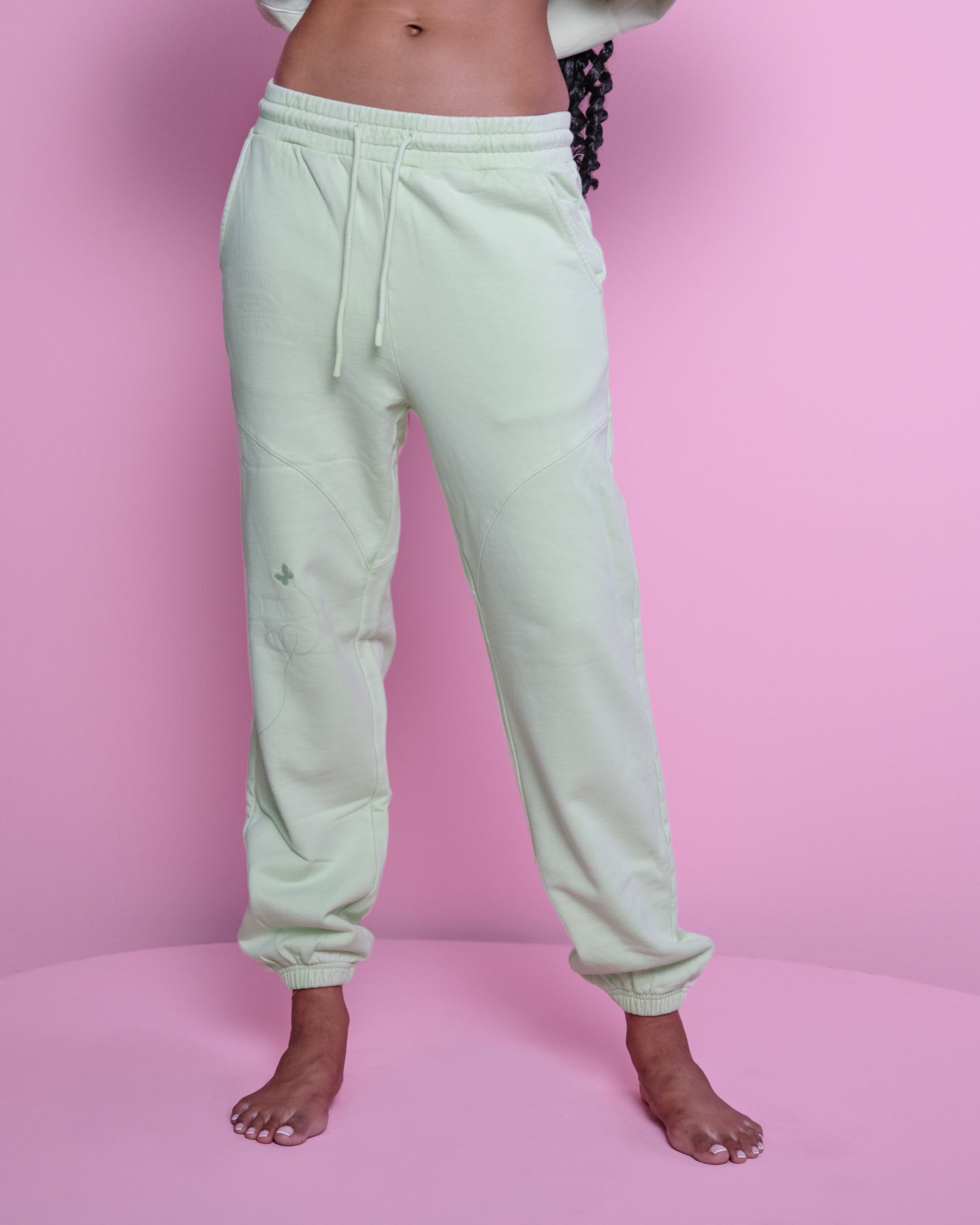 Butterfly Sweatpant in Mint