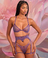 Marilyn Lingerie Set in Purple