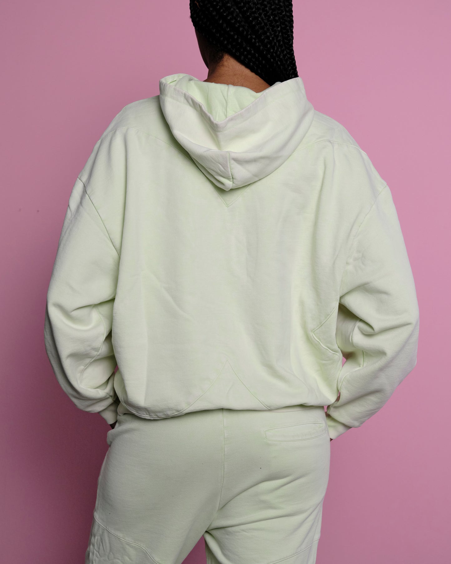 Butterfly Hoodie in Mint