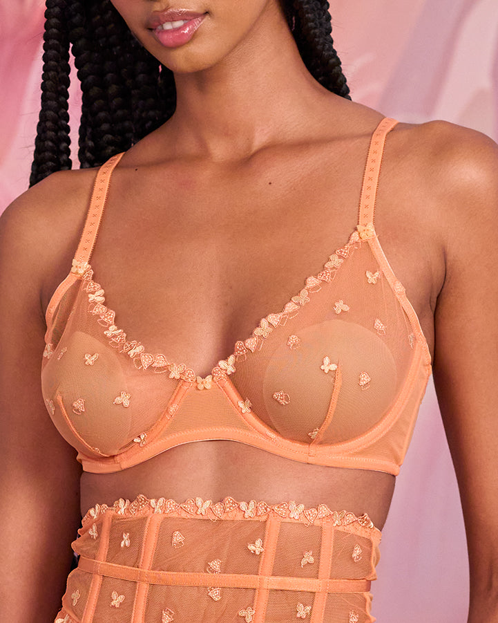 Ember Bra in Orange