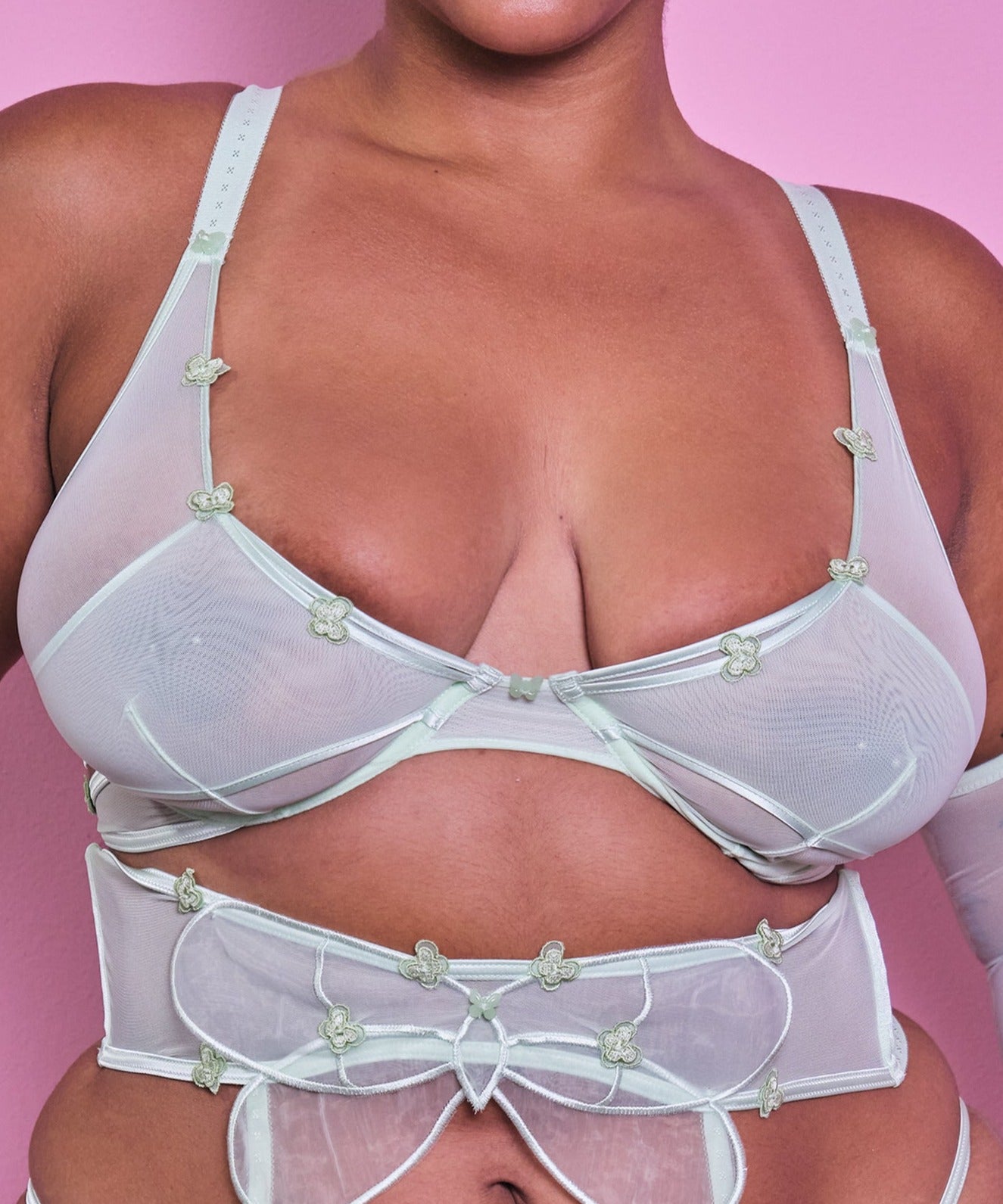 Belle Bra in Mint