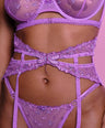 Bloom Garter in Magenta