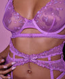 Bloom Lingerie Set in Magenta