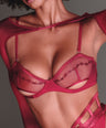 Poisoned Bra in Red