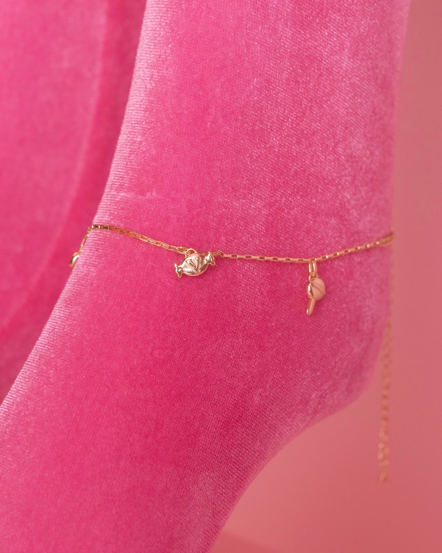 BonBon Anklet in Gold