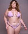 Made in Heaven Cloud V-Kini Bottom in Lilac