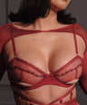 Poisoned Bra in Red