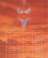 Iris V-Kini Bottom in Sunset