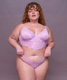 Cherub Bustier in Lilac